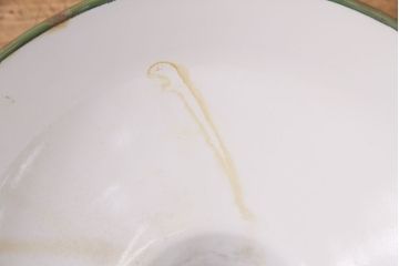 アンティーク照明　昭和レトロ　グリーンカラーが空間のアクセントになる天井照明(吊り下げ照明、ペンダントライト、シェード)(R-049253)