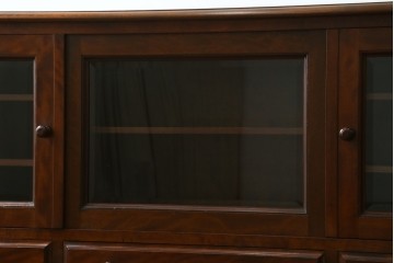 中古　松本民芸家具　C-II型　シックな佇まいが和洋折衷の空間に取り入れやすいC-型サイドボード　定価約60万5千円　(R-049257)