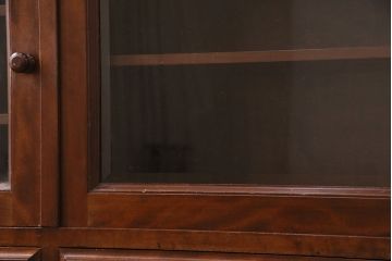 中古　松本民芸家具　C-II型　シックな佇まいが和洋折衷の空間に取り入れやすいC-型サイドボード(リビングボード、キャビネット、戸棚、収納棚)(定価約60万5千円)(R-049257)