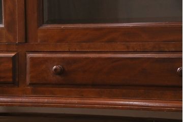 中古　松本民芸家具　C-II型　シックな佇まいが和洋折衷の空間に取り入れやすいC-型サイドボード(リビングボード、キャビネット、戸棚、収納棚)(定価約60万5千円)(R-049257)