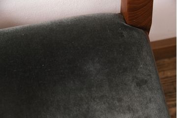 和製ヴィンテージ　民芸家具　チーク材　どっしりとした重厚感のあるチェア2脚セット(ダイニングチェア、椅子、ビンテージ、バラ売り可能)(R-049259)