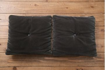 和製ヴィンテージ　民芸家具　チーク材　どっしりとした重厚感のあるチェア2脚セット(ダイニングチェア、椅子、ビンテージ、バラ売り可能)(R-049259)