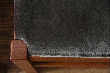 和製ヴィンテージ　民芸家具　チーク材　どっしりとした重厚感のあるチェア2脚セット(ダイニングチェア、椅子、ビンテージ、バラ売り可能)(R-049260)
