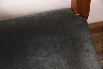 和製ヴィンテージ　民芸家具　チーク材　どっしりとした重厚感のあるチェア2脚セット(ダイニングチェア、椅子、ビンテージ、バラ売り可能)(R-049260)