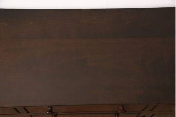 中古　松本民芸家具　特注品!　洗練された佇まいが品の良さを高めるサイドボード(リビングボード、収納棚、戸棚)(R-049265)