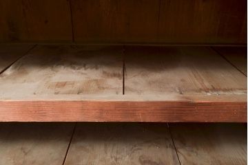 【簡易リペア限定品】和製アンティーク　明治〜大正期　松材・杉材　シンプルなオープンラック(飾り棚、収納棚)(R-049275)