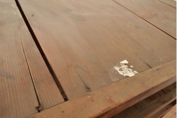 【簡易リペア限定品】和製アンティーク　明治〜大正期　松材・杉材　シンプルなオープンラック(飾り棚、収納棚)(R-049275)