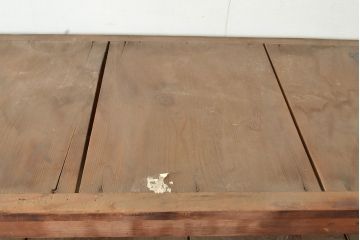 和製アンティーク　明治〜大正期　松材・杉材　シンプルなオープンラック(飾り棚、収納棚)(R-049275)