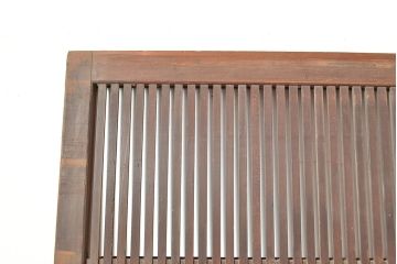 アンティーク建具　和モダンな空間づくりにおすすめの格子戸3枚セット(引き戸、建具)(R-049286)