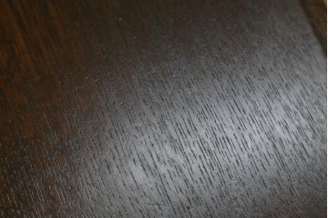和製アンティーク　栓材　大正ロマン　上手物　引き出しに仕切りが付いたシンプルつくりのデスク(平机、在宅ワーク、在宅用ワークデスク)(R-049295)