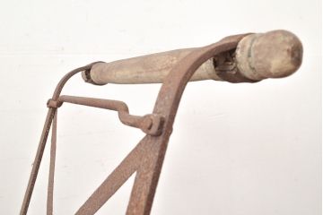 アンティーク雑貨　和製アンティーク　ジャンク品　珍品希少!大正時代の乳母車(ベビーカー)(R-049296)