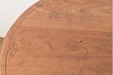 和製アンティーク　希少!　大正ロマンの雰囲気漂う日本製のアンティークテーブル(コーヒーテーブル、サイドテーブル)(R-049300)