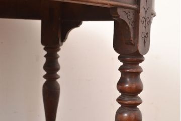 和製アンティーク　希少!　大正ロマンの雰囲気漂う日本製のアンティークテーブル(コーヒーテーブル、サイドテーブル)(R-049300)