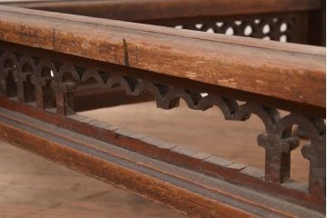 和製アンティーク　希少!　大正ロマンの雰囲気漂う日本製のアンティークテーブル(コーヒーテーブル、サイドテーブル)(R-049300)