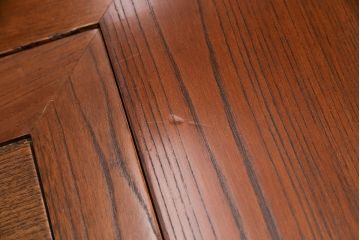 和製ビンテージ　重厚な佇まいが上質な雰囲気を高める総ケヤキ材製関西火鉢(長火鉢、囲炉裏、座卓、ヴィンテージ)(R-049301)