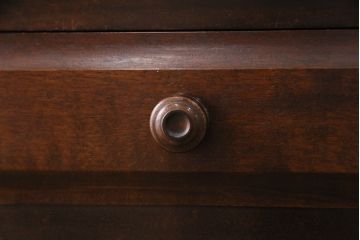 中古　北海道民芸家具　HM535 小物タンス　小物収納に活躍する、和と洋どちらにも馴染むデザインが魅力のチェスト(引き出し、タンス)(定価約21万円)(R-049309)