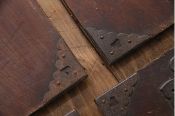 ラフジュ工房オリジナル　古金具・古パーツリメイク　鳳凰　経年を感じる風合いが魅力的な金具(和箪笥、衣装箪笥、整理箪笥、引き出し、チェスト)(R-049311)