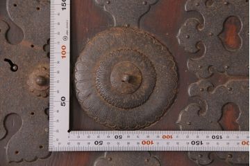ラフジュ工房オリジナル　古金具・古パーツリメイク　鳳凰　経年を感じる風合いが魅力的な金具(和箪笥、衣装箪笥、整理箪笥、引き出し、チェスト)(R-049311)