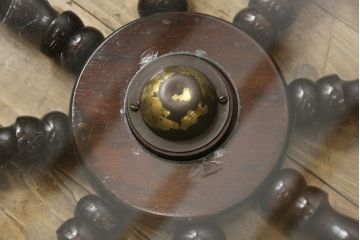 ヴィンテージ家具　お部屋のおしゃれなアクセントになるラットテーブル(コーヒーテーブル、サイドテーブル、ラウンドテーブル、ビンテージ)(R-049330)