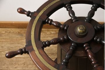 ヴィンテージ家具　お部屋のおしゃれなアクセントになるラットテーブル(コーヒーテーブル、サイドテーブル、ラウンドテーブル、ビンテージ)(R-049330)
