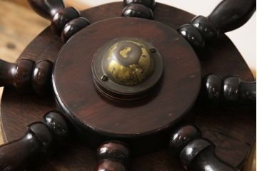 ヴィンテージ家具　お部屋のおしゃれなアクセントになるラットテーブル(コーヒーテーブル、サイドテーブル、ラウンドテーブル、ビンテージ)(R-049330)