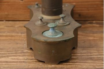 ビンテージ雑貨　希少　イタリアからやってきた!真鍮製天秤(はかり、秤)(R-049331)