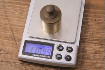 ビンテージ雑貨　希少　イタリアからやってきた!真鍮製天秤(はかり、秤)(R-049331)