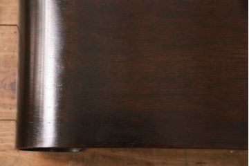 アンティーク雑貨　上質な和の雰囲気を高めるカリン(花梨)材製の花台(飾り台)(R-049375)