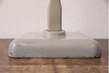 アンティーク雑貨　激レア!!　インダストリアルな雰囲気漂うスタンドミラー(鏡)(R-049381)