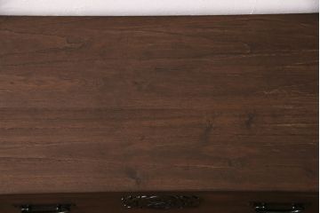 中古美品　総桐材　しっとりとした落ち着きのある色合いが素敵な加茂総桐箪笥(定価約35万円)(総桐たんす、桐箪笥、引き出し、チェスト、リビングボード、テレビボード)(R-049383)