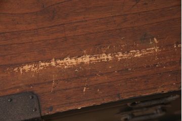 和製アンティーク　明治期　総桐材　コンパクトサイズで取り入れやすいシックな佇まいが魅力の庄内小箪笥(引き出し、チェスト、時代箪笥、桐箪笥、桐たんす)(R-049390)