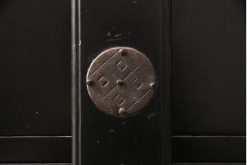 和製アンティーク　明治期　総桐材　コンパクトサイズで取り入れやすいシックな佇まいが魅力の庄内小箪笥(引き出し、チェスト、時代箪笥、桐箪笥、桐たんす)(R-049390)