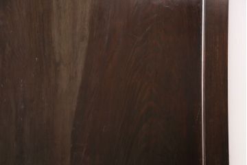 アンティーク建具　総松材　燻されたような渋い風合いが魅力の蔵戸(引き戸、玄関戸、建具)(R-049395)
