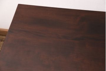 中古美品　松本民芸家具　シックなダイニング作りにおすすめのB型食卓(ダイニングテーブル、4人掛け)(定価約27万円)(R-049397)
