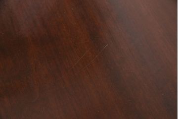 中古美品　松本民芸家具　シックなダイニング作りにおすすめのB型食卓(ダイニングテーブル、4人掛け)(定価約27万円)(R-049397)