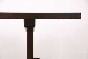 中古美品　松本民芸家具　シックなダイニング作りにおすすめのB型食卓(ダイニングテーブル、4人掛け)(定価約27万円)(R-049398)