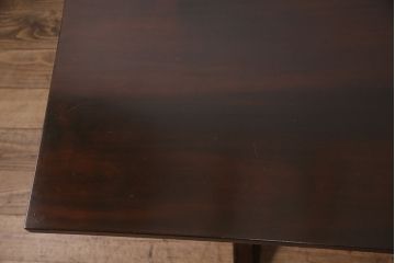 中古美品　松本民芸家具　シックなダイニング作りにおすすめのB型食卓(ダイニングテーブル、4人掛け)(定価約27万円)(R-049398)