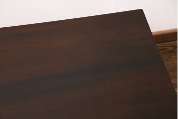 中古美品　松本民芸家具　シックなダイニング作りにおすすめのB型食卓(ダイニングテーブル、4人掛け)(定価約27万円)(R-049398)