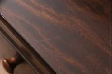 中古　美品　松本民芸家具　シックな大人の空間を演出する羽根付ベンチ(長椅子、二人掛けベンチ、板座)(R-049402)