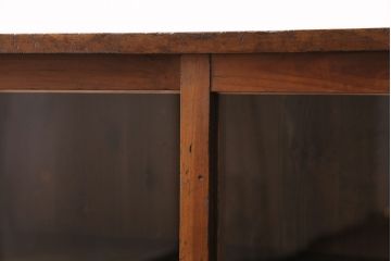 和製アンティーク　ヒノキ材製　レトロな雰囲気づくりにおすすめな戸棚(収納棚、キャビネット、飾り棚)(R-049403)