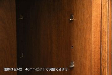 中古　DREXEL HERITAGE(ドレクセルヘリテイジ)　Triune(トライユン)　クラシカルな佇まいのキャビネット(サイドボード、リビングボード)(定価約54万円)(R-049410)