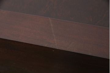 中古　松本民芸家具　シックで落ち着いた佇まいが魅力的なA型下駄箱(収納棚)(定価約27万円)(R-049411)