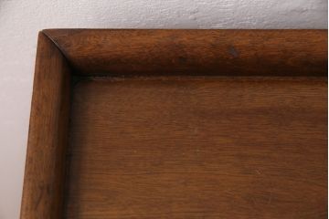 和製アンティーク　楠木　レトロで可愛らしい!小振りなサイズのサイドキャビネット(電話台、収納棚)(R-049414)