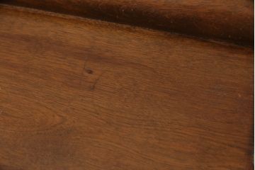 和製アンティーク　楠木　レトロで可愛らしい!小振りなサイズのサイドキャビネット(電話台、収納棚)(R-049414)