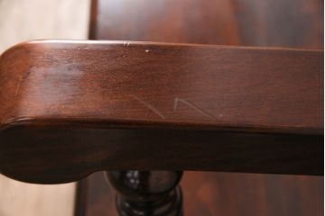 中古　美品　九州民芸家具　激レア!落ち着きのある空間づくりにおすすめの収納付きベンチ(長椅子、板座、ダイニングチェア)(定価約60万円)(R-049420)