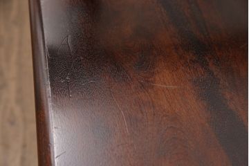 中古　美品　九州民芸家具　激レア!落ち着きのある空間づくりにおすすめの収納付きベンチ(長椅子、板座、ダイニングチェア)(定価約60万円)(R-049420)