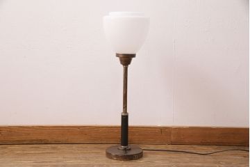 アンティーク照明　柔らかな光がムードを盛り上げるスタンドライト(フロアランプ、間接照明)(R-049426)