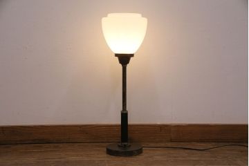 アンティーク照明　柔らかな光がムードを盛り上げるスタンドライト(フロアランプ、間接照明)(R-049426)