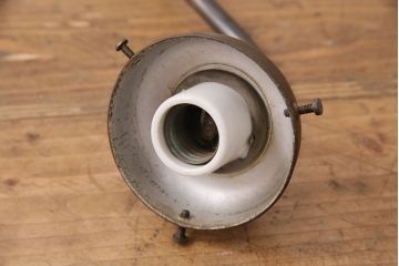 アンティーク照明　インパクトのあるインテリアに!真っ赤なガラスが印象的なウォールランプ(壁掛け照明)(R-049428)