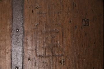 アンティーク雑貨　長い歳月を経た風合いがどこか懐かしさを感じる一斗枡(一斗マス)(R-049439)